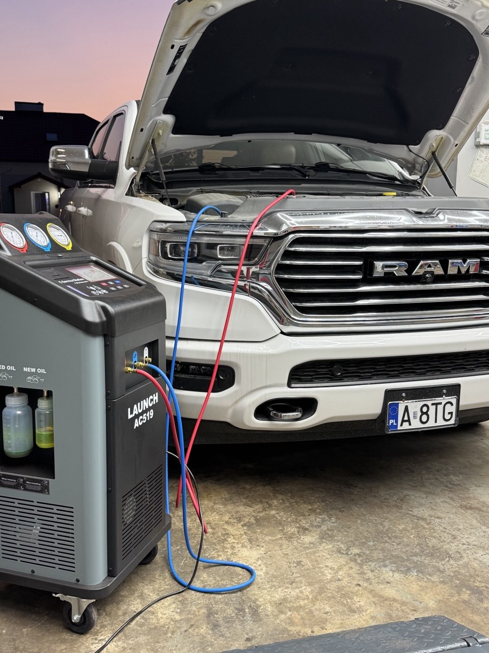 RAM · Nabijanie klimatyzacji · robocizna od 130 zł 1